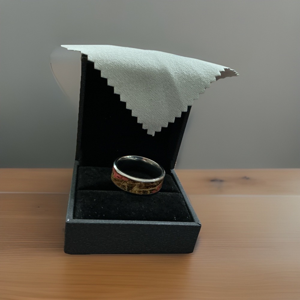 Shardon Titanium Camo Ring Size 9.5 NIB